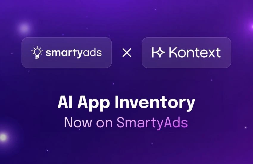 SmartyAds Partners with Kontext to Bring Advertising Into AI Apps
