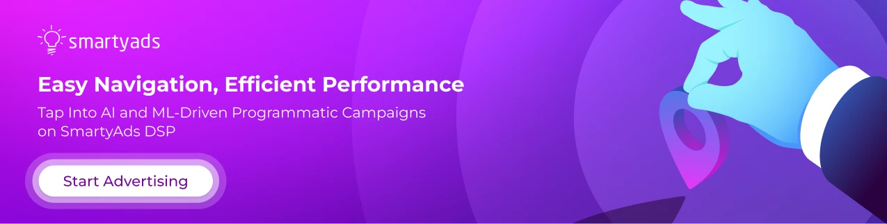 SmartyAds AI programmatic campaign