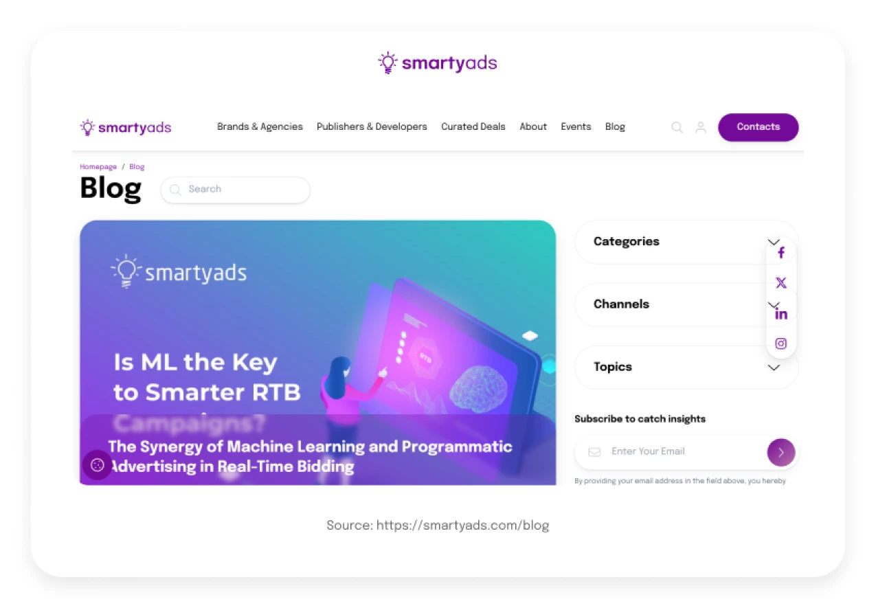 SmartyAds blog