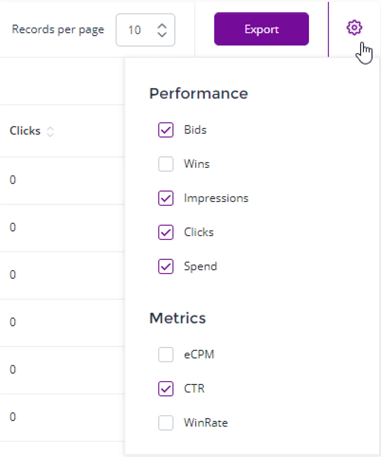 DSP kpis smartyads