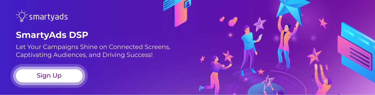 SmartyAds DSP sign up