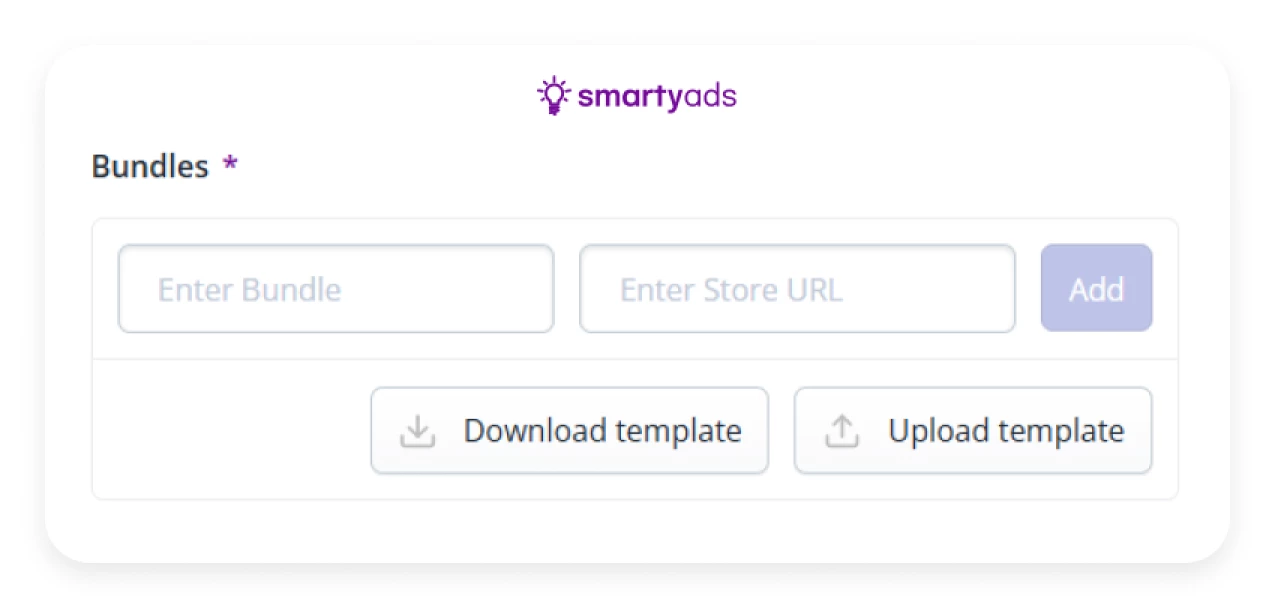 bulk upload feature SSP