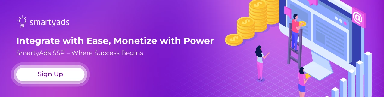 SmartyAds SSP sign up