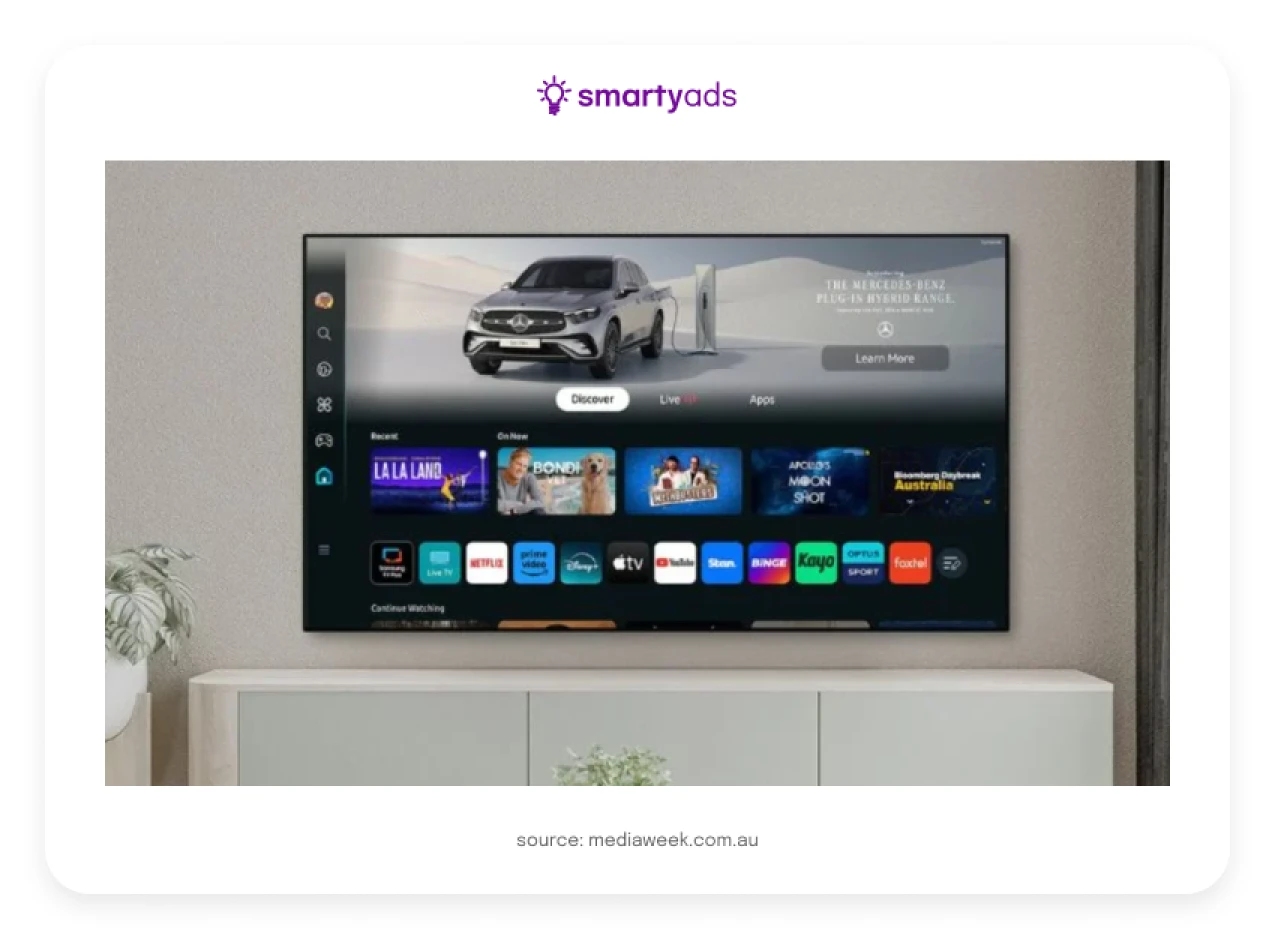 home screen advertising