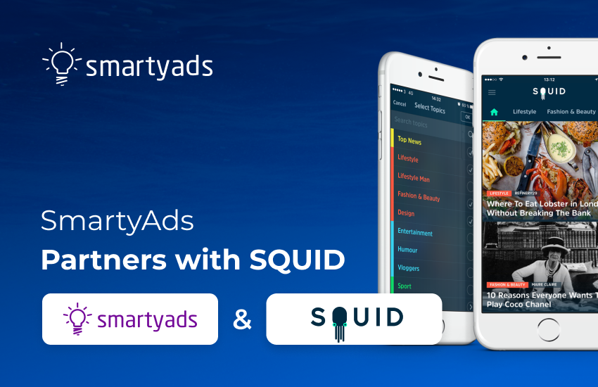 SmartyAds Partners with Squid