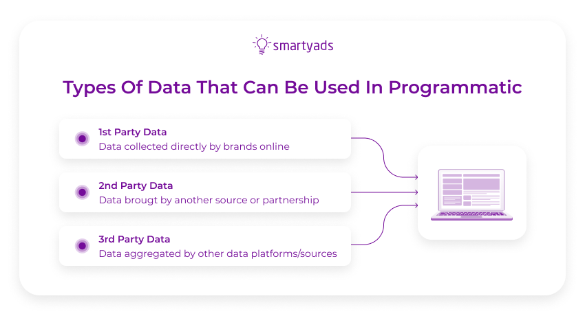 types of data that can be used in programmatic