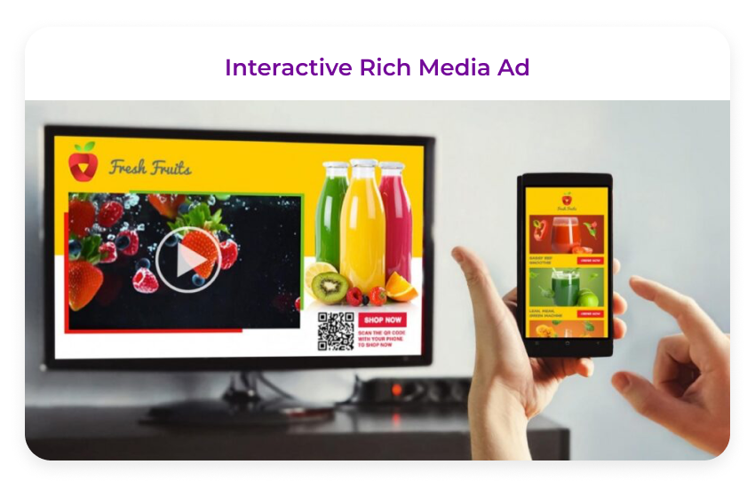 interactive rich media ad