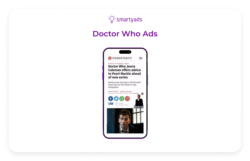 doctor who ad