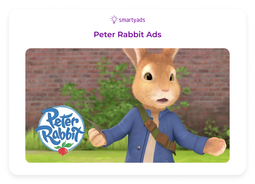 peter rabbit ads