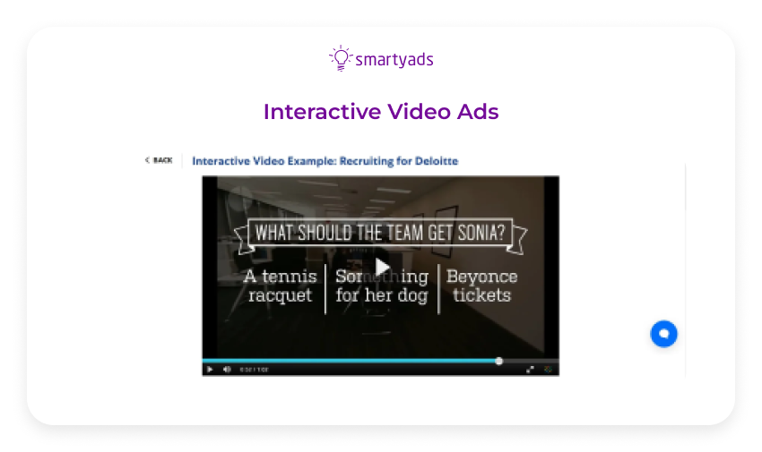 interactive video ad