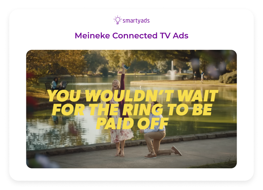 meineke connected tv ad