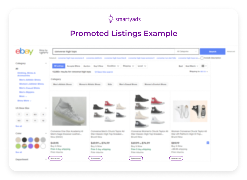 promoted listings example