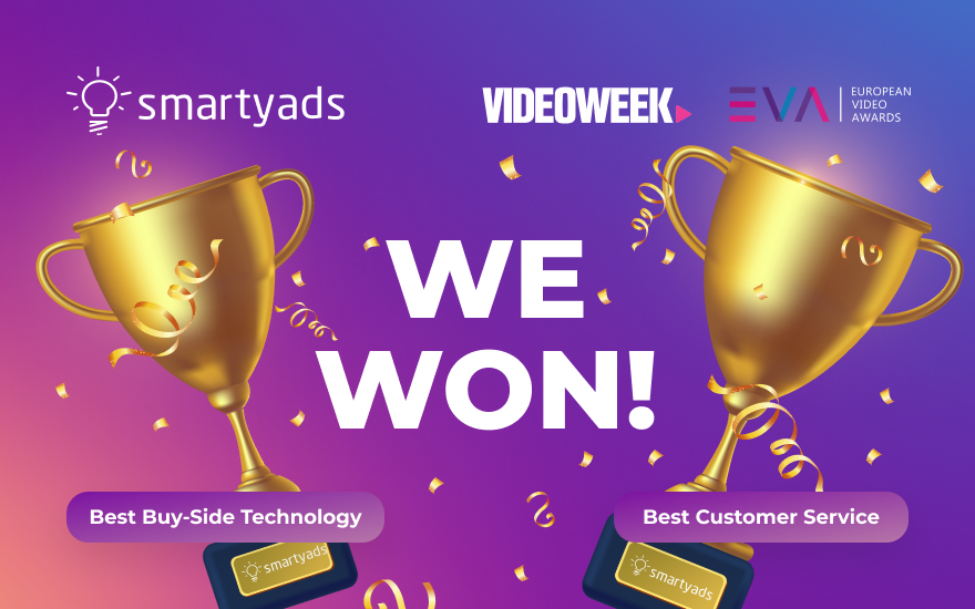 SmartyAds Wins Big at VideoWeek's Awards: Best Buy-Side Platform and Best Customer Service