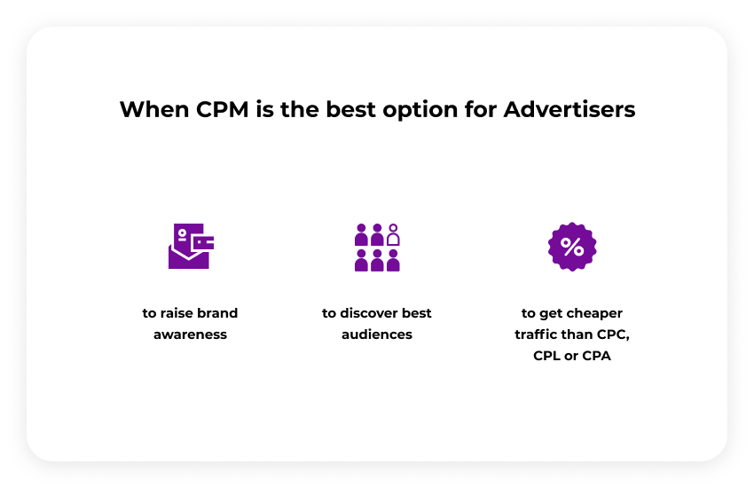 when CPM is best for advertisers
